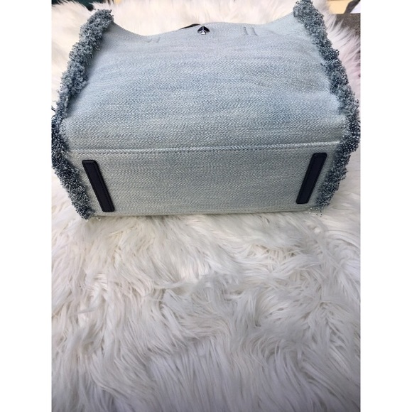NWT Katespade Sam denim satchel - Picture 9 of 15